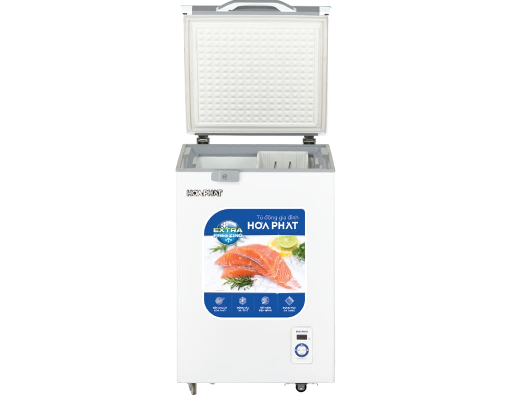 Tủ đông cánh kính Hòa Phát 107 Lít HPF AD6107.T1